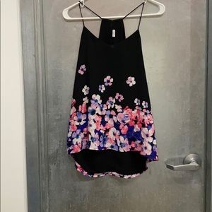 Express Floral V Neck Cami